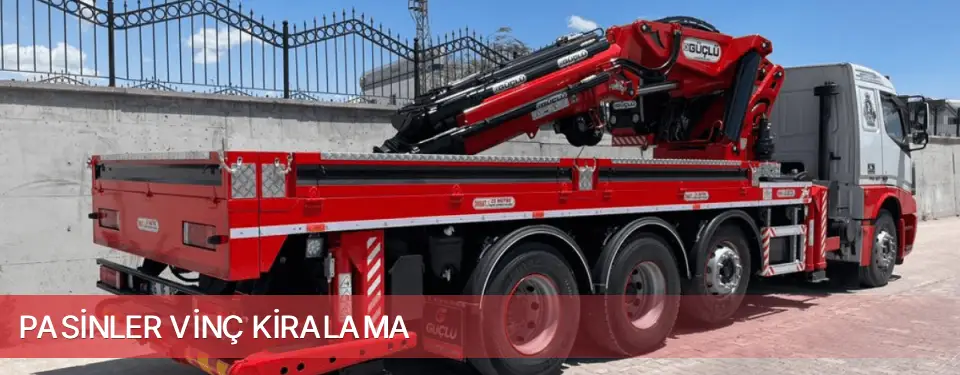 Pasinler İlçemi Vinç Kiralama